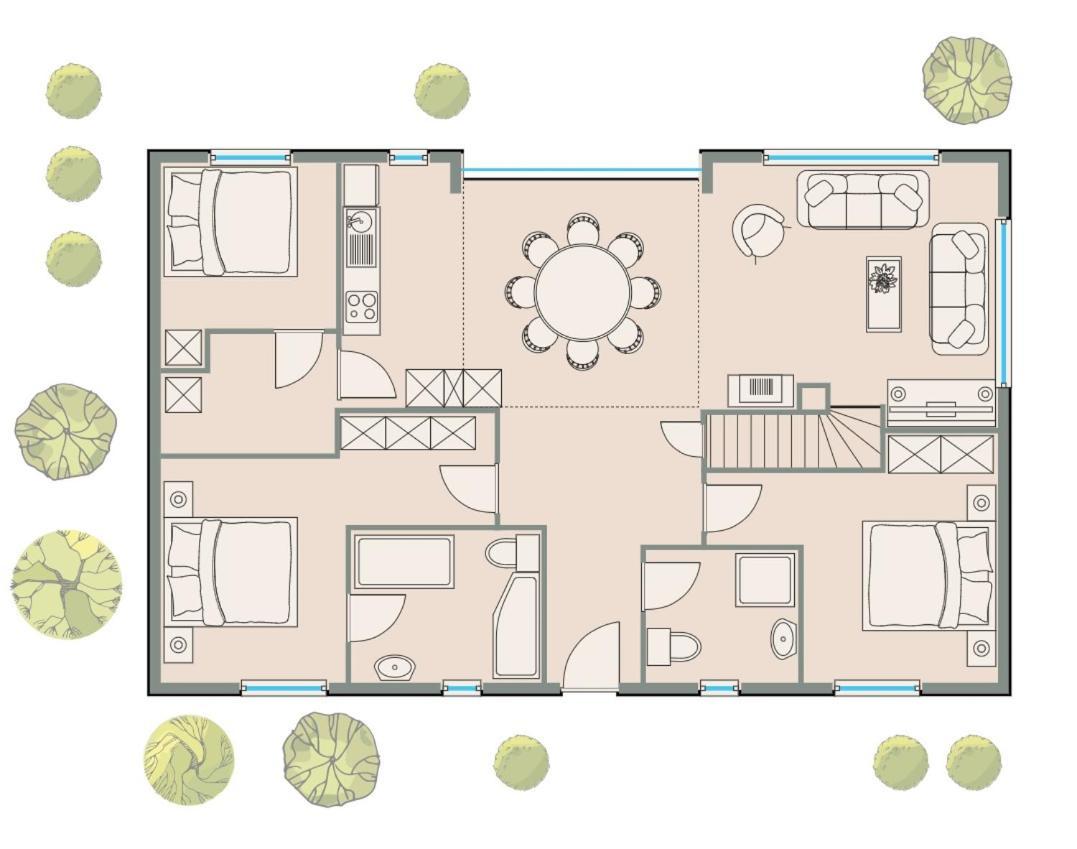 Villa Silbermoewe Trent Екстер'єр фото